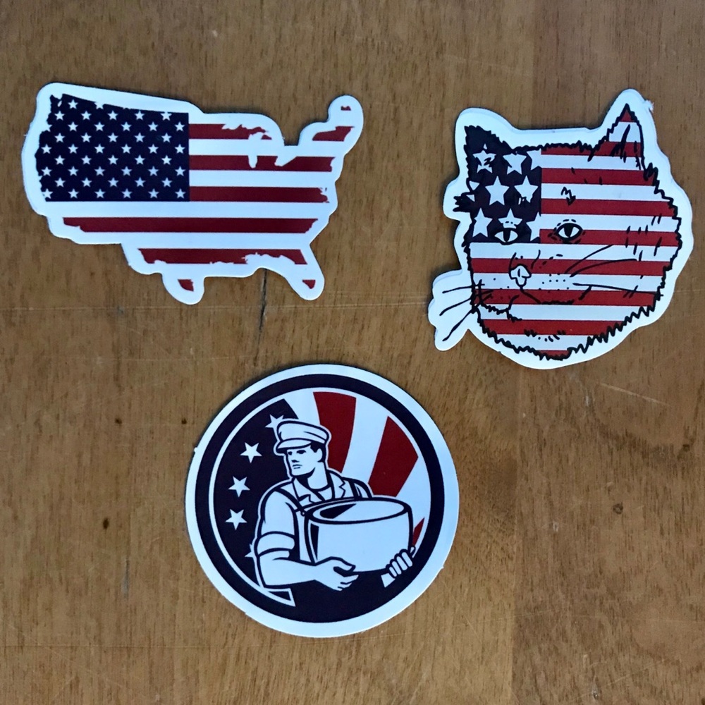 9 USA Sticker bundle #3 🇺🇸 - Picture 4 of 4
